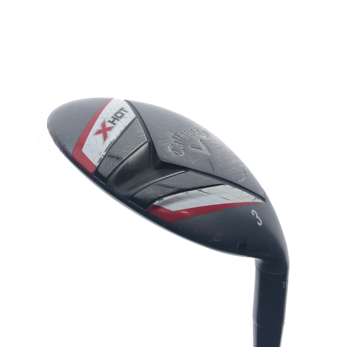 Used Callaway X Hot 19 3 Hybrid / 19 Degrees / Stiff Flex