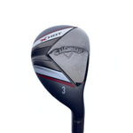 Used Callaway X Hot 19 3 Hybrid / 19.0 Degrees / Stiff Flex
