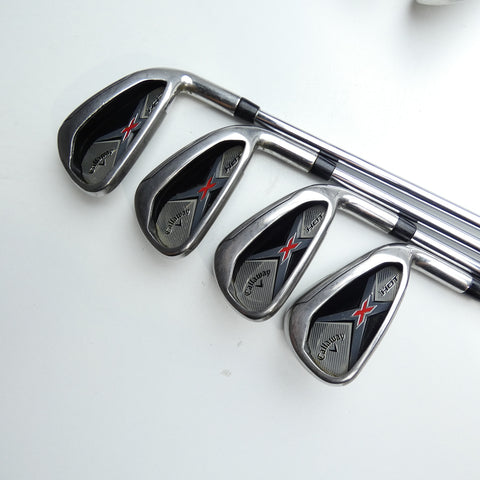 Used Callaway X Hot 19 Iron Set / 5 - SW / Regular Flex