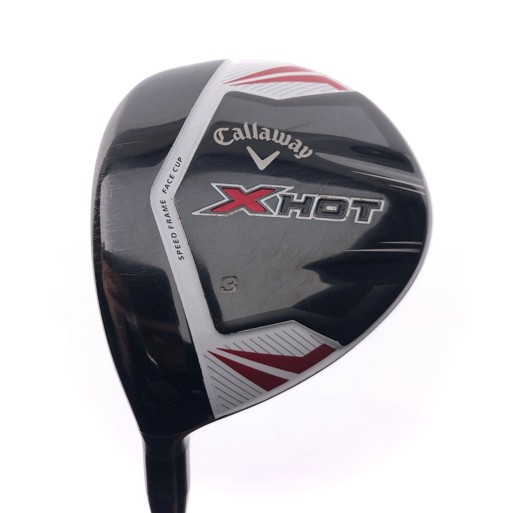 Used Callaway X Hot 2013 3 Fairway Wood / 15 Degree / Regular Flex / Left-Handed