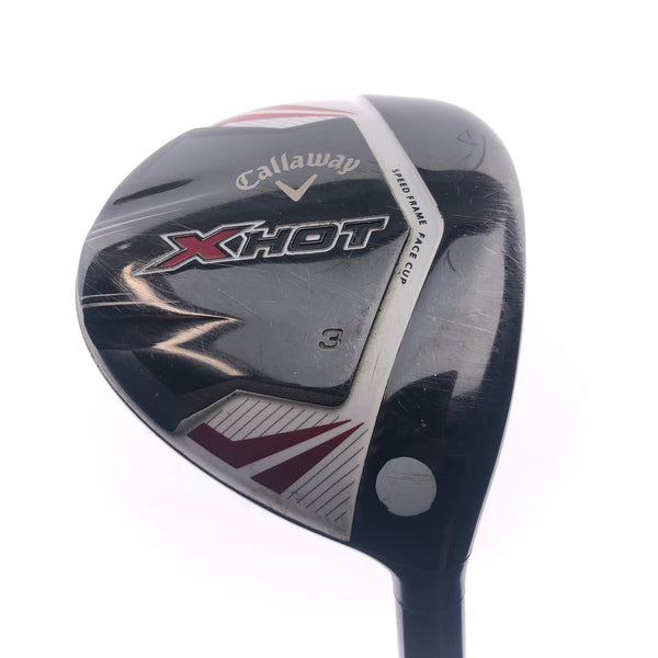 Used Callaway X Hot 2013 3 Fairway Wood / 15 Degrees / Regular Flex