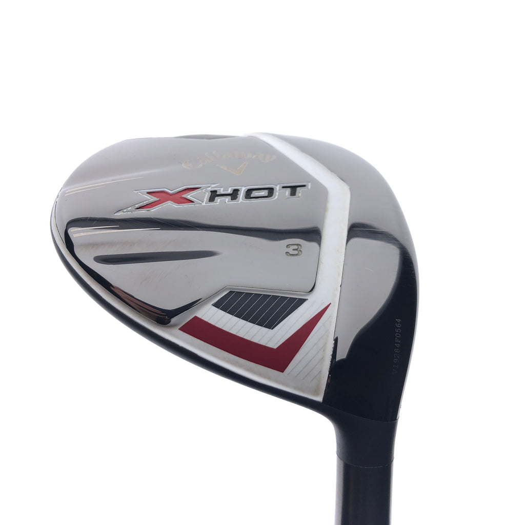 Used Callaway X Hot 2013 3 Fairway Wood / 15 Degrees / Stiff Flex