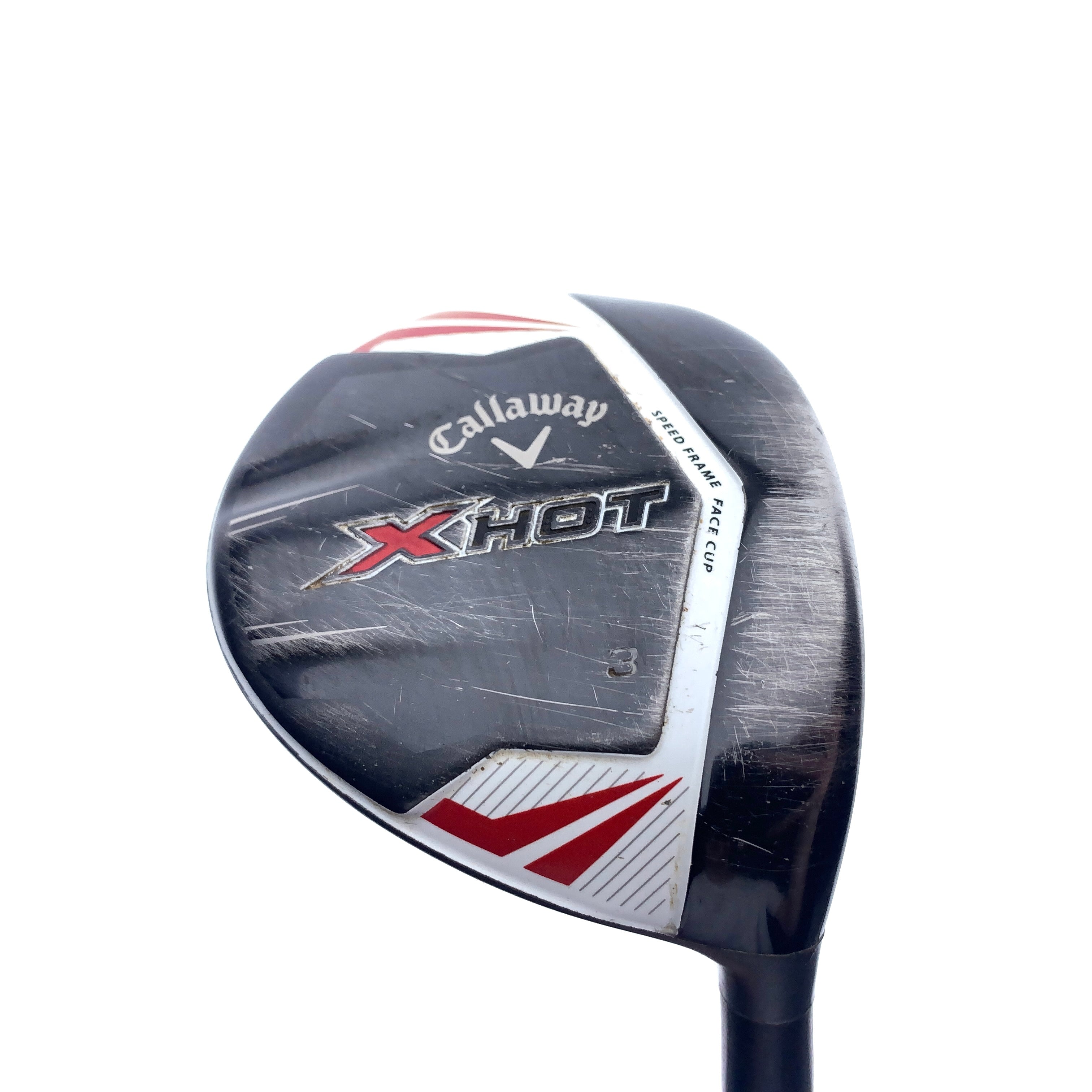 Used Callaway X Hot 2013 3 Fairway Wood / 15.0 Degrees / Regular Flex