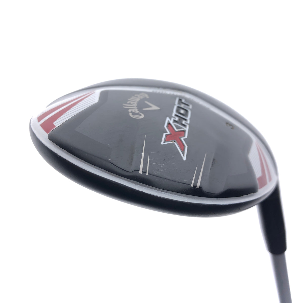 Used Callaway X Hot 2013 3 Fairway Wood / 15.0 Degrees / Stiff Flex