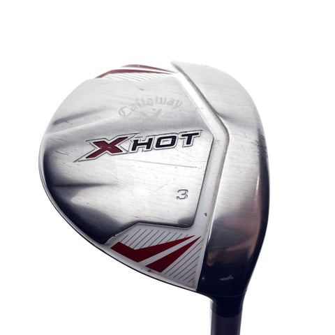 Used Callaway X Hot 2013 3 Fairway Wood / Regular Flex