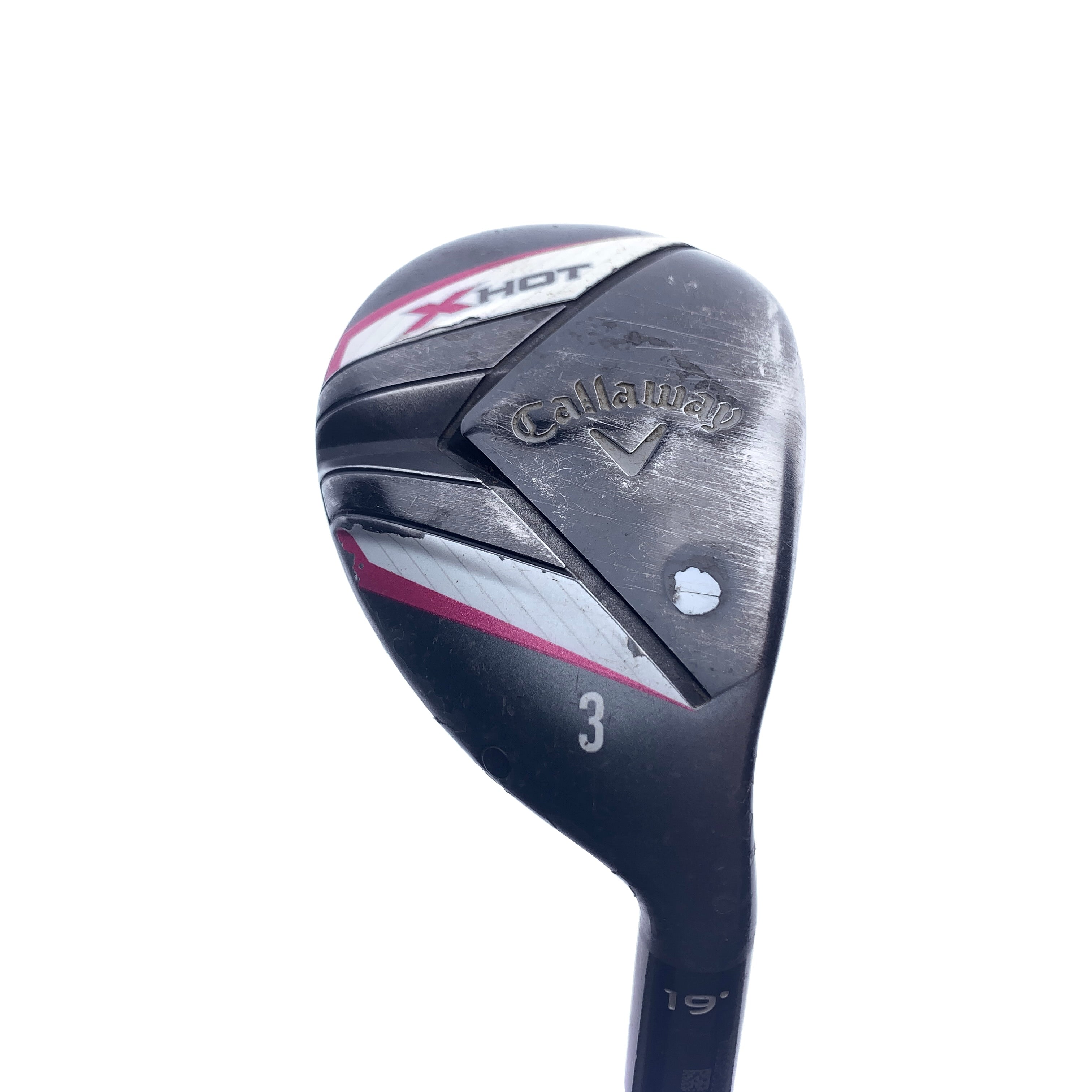 Used Callaway X Hot 2013 3 Hybrid / 19 Degrees / Ladies Flex