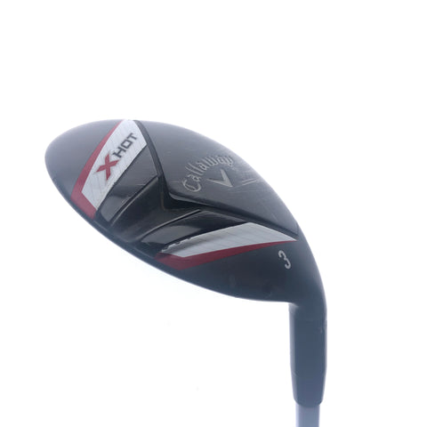 Used Callaway X Hot 2013 3 Hybrid / 19 Degrees / Stiff Flex