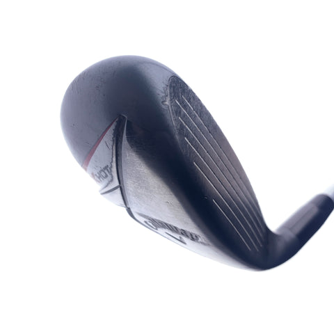 Used Callaway X Hot 2013 4 Hybrid / 22 Degrees / Regular Flex