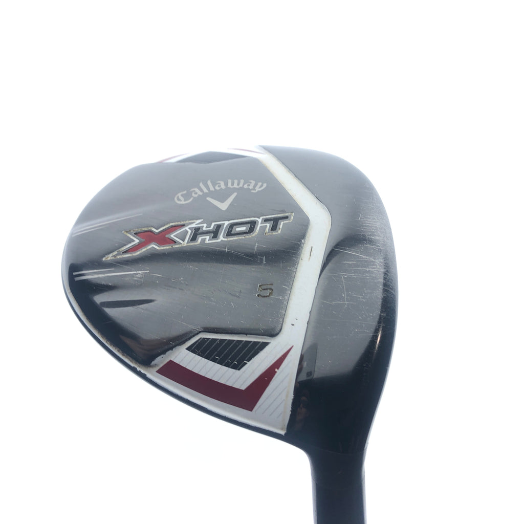 Used Callaway X Hot 2013 5 Fairway Wood / 18.0 Degrees / Regular Flex