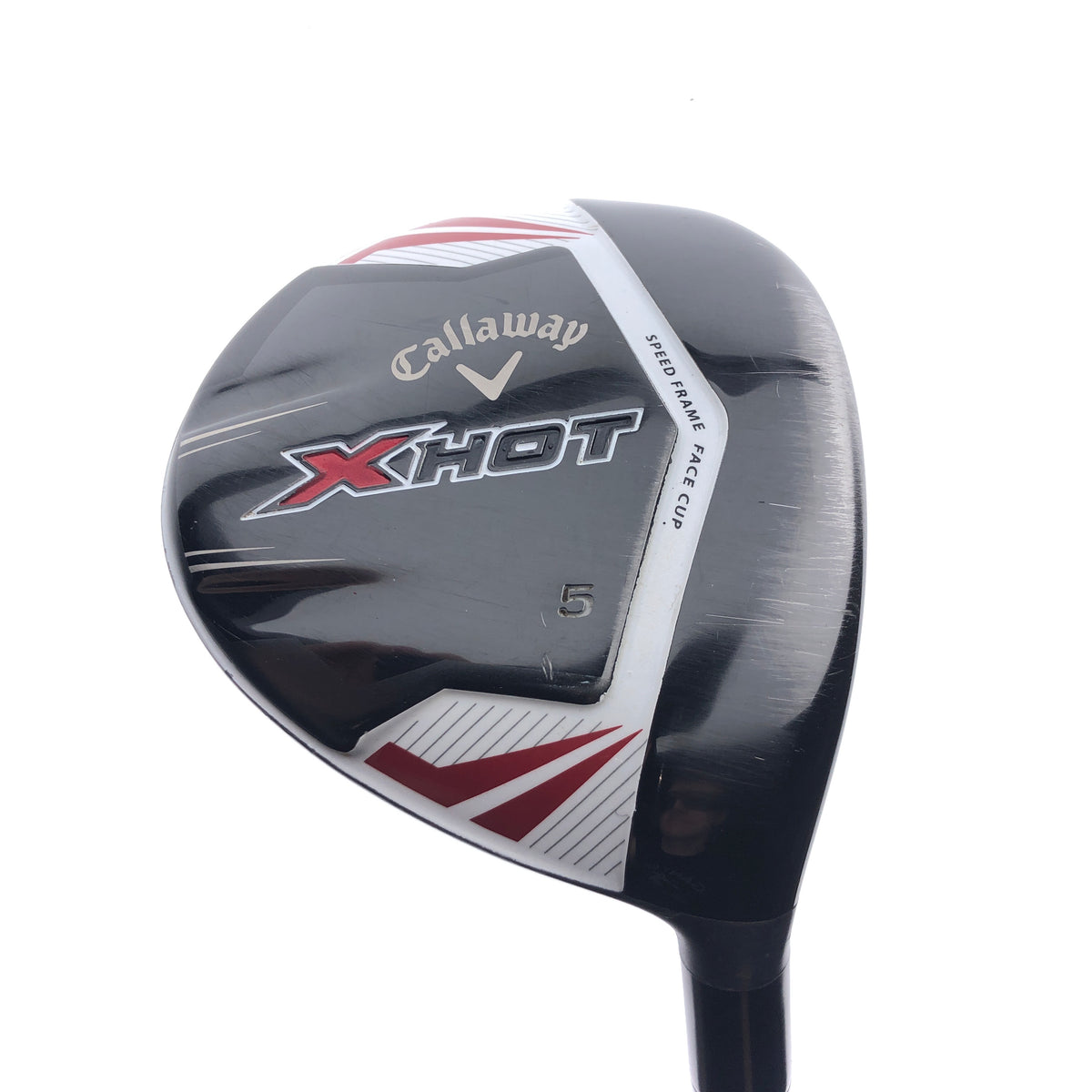 Used Callaway X Hot 2013 5 Fairway Wood / 18.0 Degrees / Regular Flex