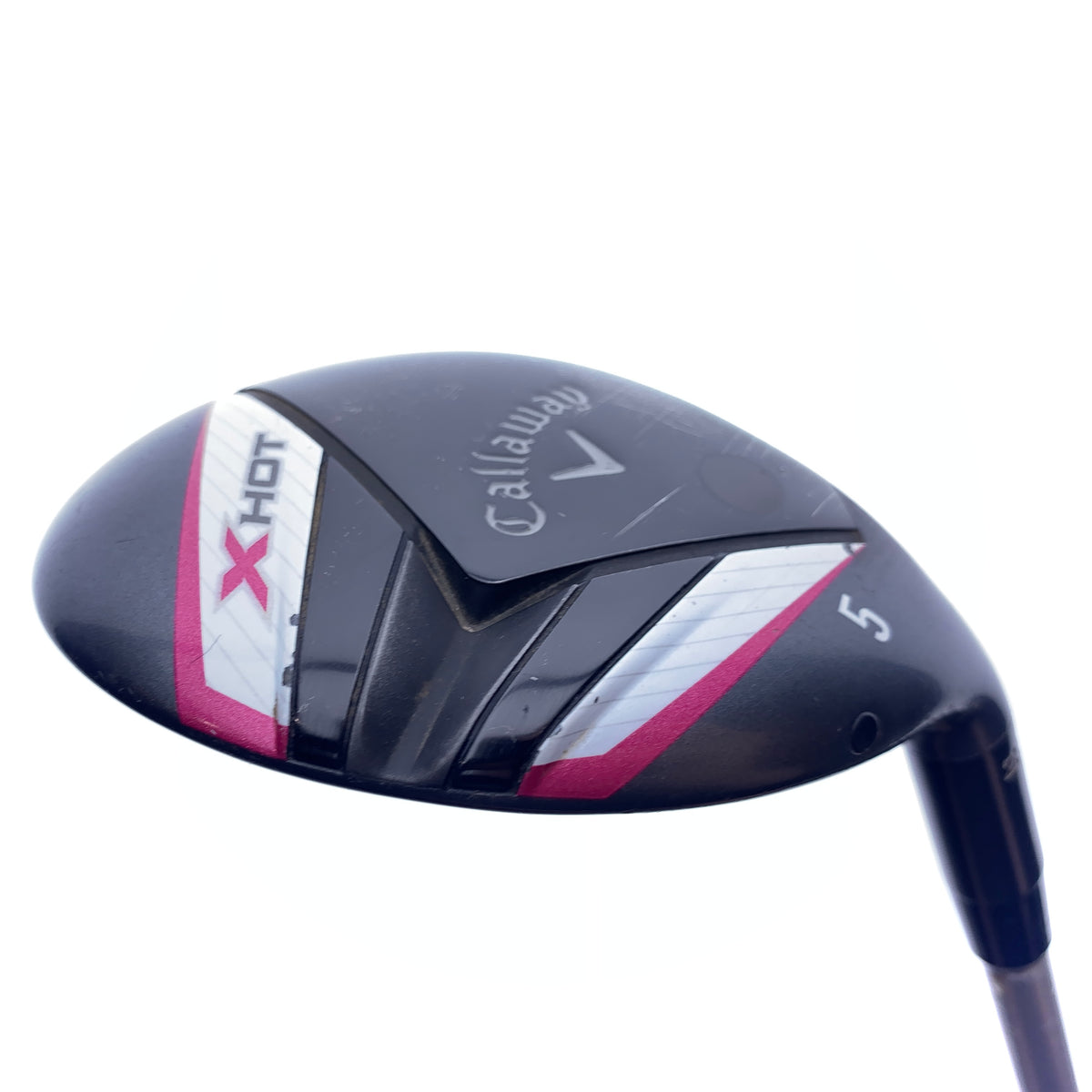 Used Callaway X Hot 2013 5 Hybrid / 25.0 Degrees / Ladies Flex