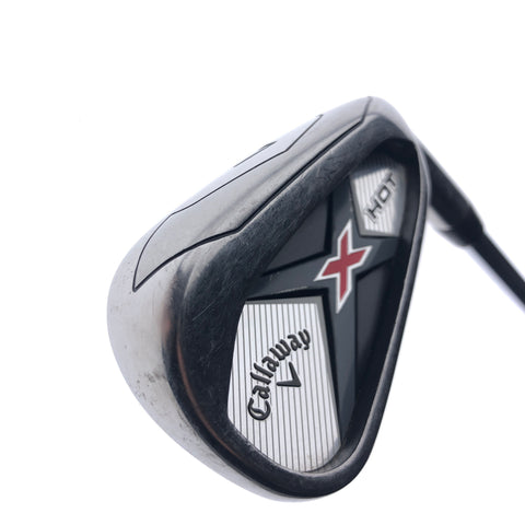 Used Callaway X Hot 2013 7 Iron / 30.0 Degrees / Regular Flex