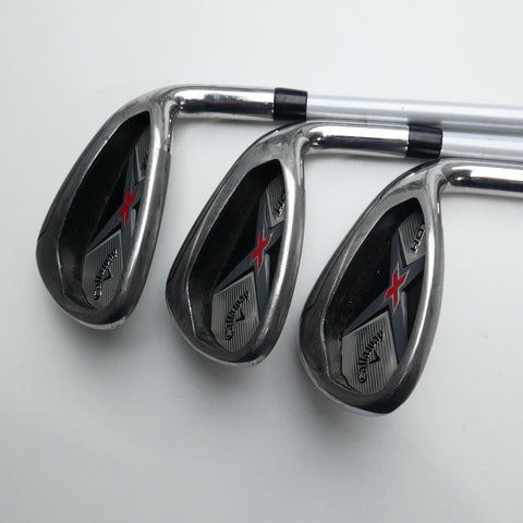 Used Callaway X Hot 2019 Iron Set / 5 - SW / Regular Flex