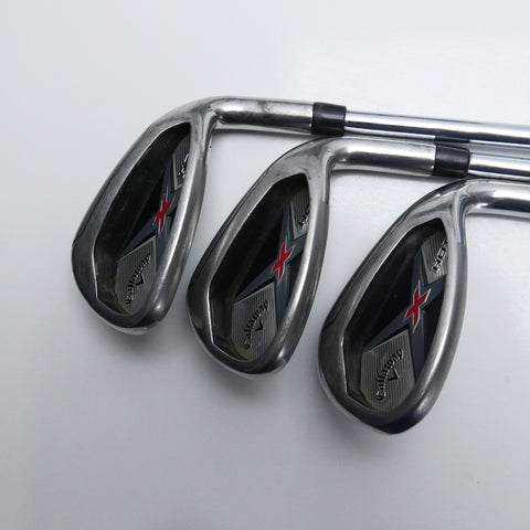 Used Callaway X Hot Iron Set / 5 - SW / Regular Flex