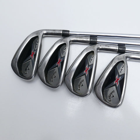 Used Callaway X Hot Iron Set / 5 - SW / Regular Flex