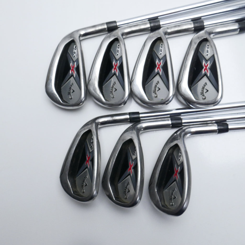 Used Callaway X Hot Iron Set / 5 - SW / Regular Flex