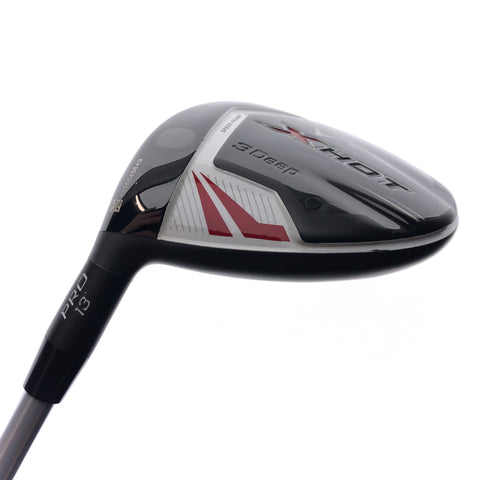 Used Callaway X Hot Pro 2013 3 Fairway Wood / 13 Deg / Stiff Flex / Left-Handed