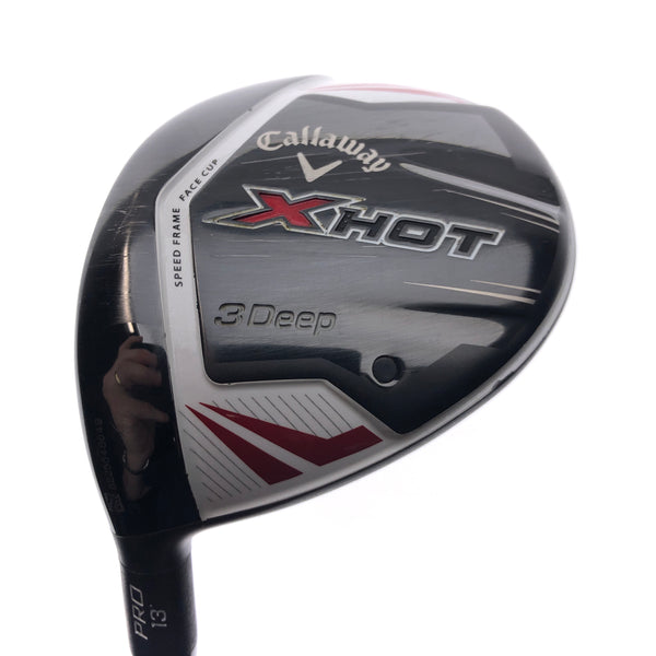 Used Callaway X Hot Pro 2013 3 Fairway Wood / 13 Deg / Stiff Flex / Left-Handed