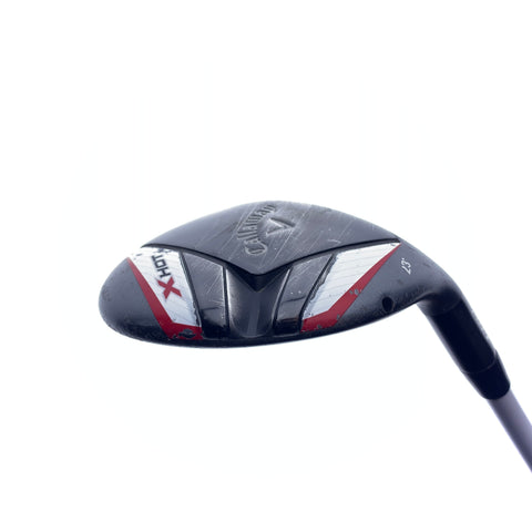 Used Callaway X Hot Pro 2013 4 Hybrid / 23.0 Degrees / Stiff Flex