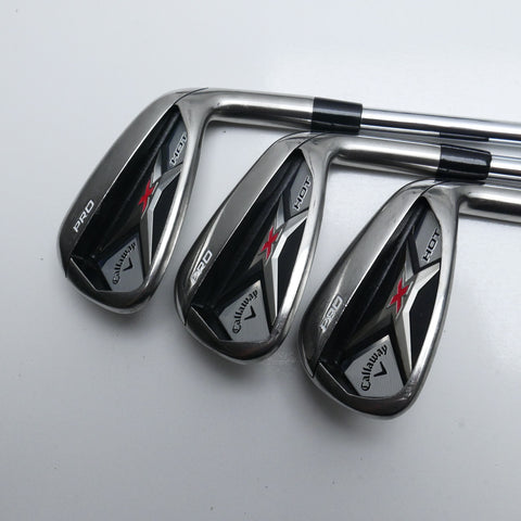 Used Callaway X Hot Pro 2013 Iron Set / 4 - PW / Regular Flex
