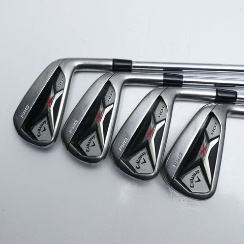 Used Callaway X Hot Pro 2013 Iron Set / 4 - PW / Regular Flex