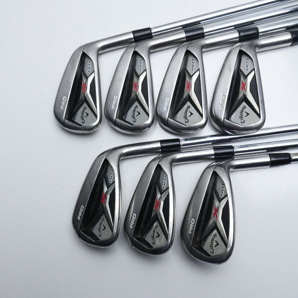 Used Callaway X Hot Pro 2013 Iron Set / 4 - PW / Regular Flex