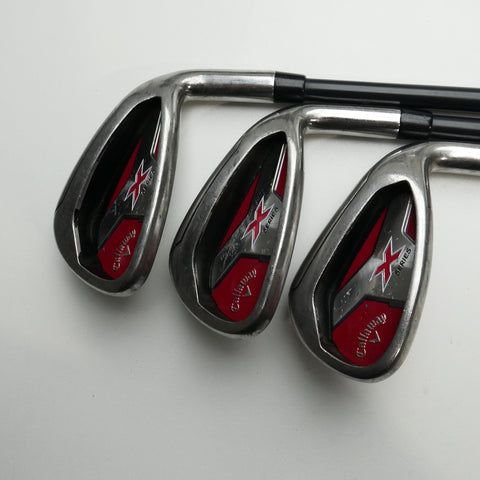 Used Callaway X Series 2018 Iron Set / 5 - PW / Regular Flex