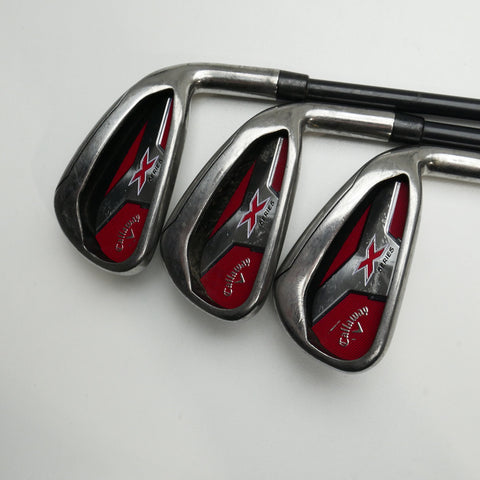 Used Callaway X Series 2018 Iron Set / 5 - PW / Regular Flex