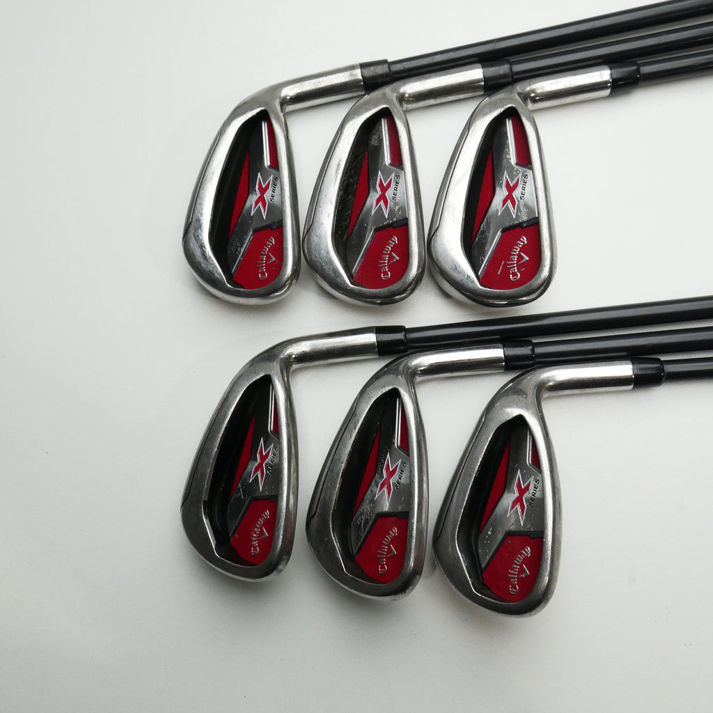 Used Callaway X Series 2018 Iron Set / 5 - PW / Regular Flex