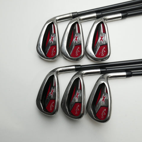 Used Callaway X Series 2018 Iron Set / 5 - PW / Regular Flex
