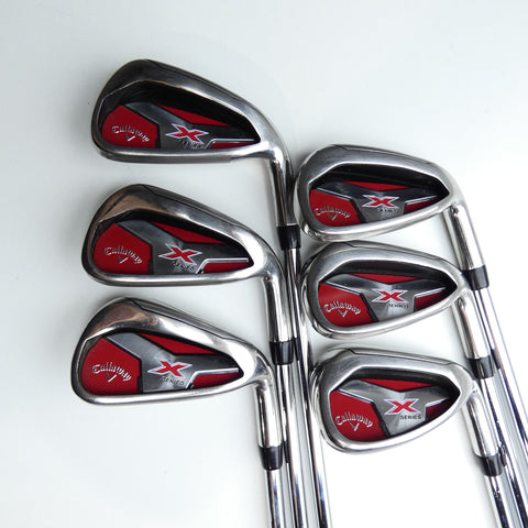 Used Callaway X Series 2018 Iron Set / 5 - PW / Uniflex