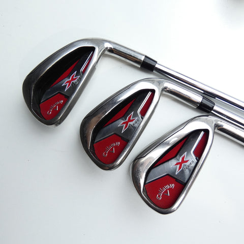 Used Callaway X Series 2018 Iron Set / 5 - PW / Uniflex