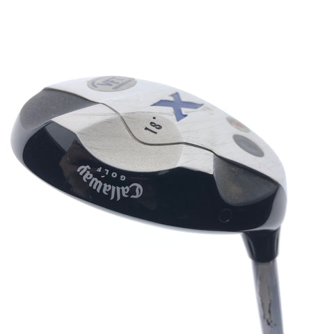 Used Callaway X Series Blue 2 Hybrid / 18 Degrees / Stiff Flex