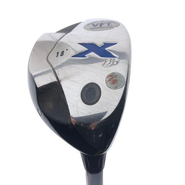 Used Callaway X Series Blue 2 Hybrid / 18 Degrees / Stiff Flex