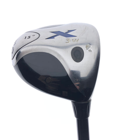 Used Callaway X Series Blue 3 Fairway Wood / 15 Degrees / Regular Flex
