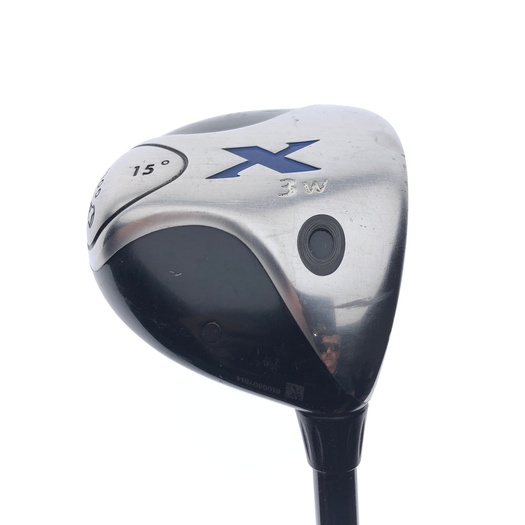 Used Callaway X Series Blue 3 Fairway Wood / 15 Degrees / Regular Flex