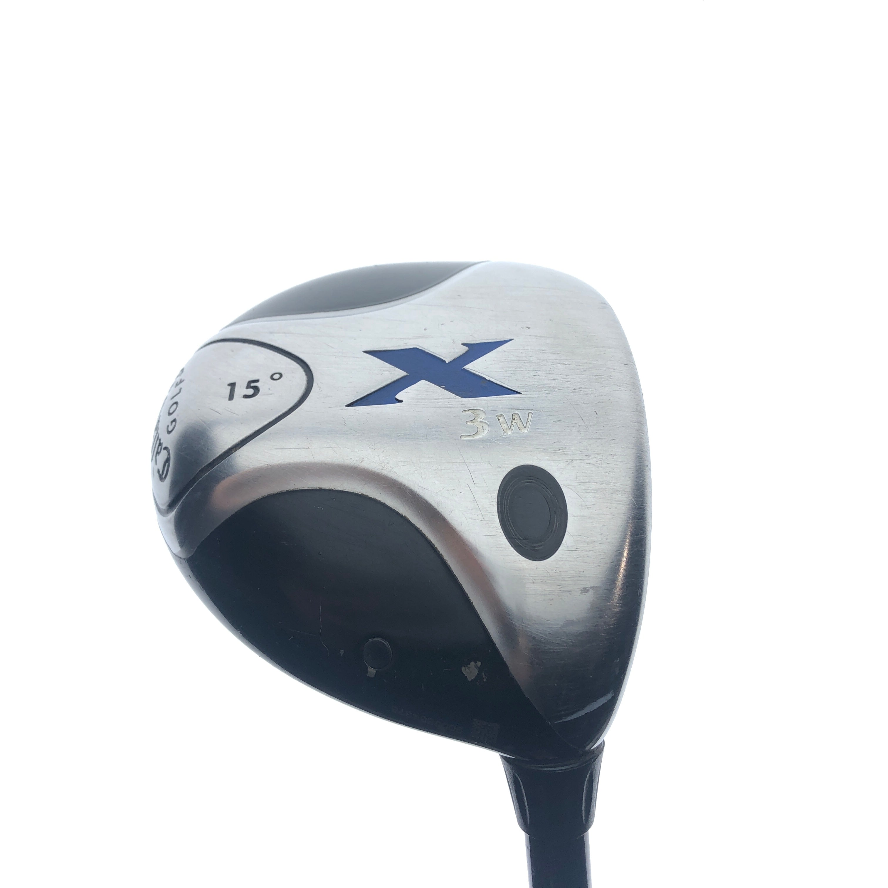 Used Callaway X Series Blue 3 Fairway Wood / 15.0 Degrees / Stiff Flex