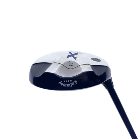 Used Callaway X Series Blue 3 Hybrid / 21.0 Degrees / Regular Flex