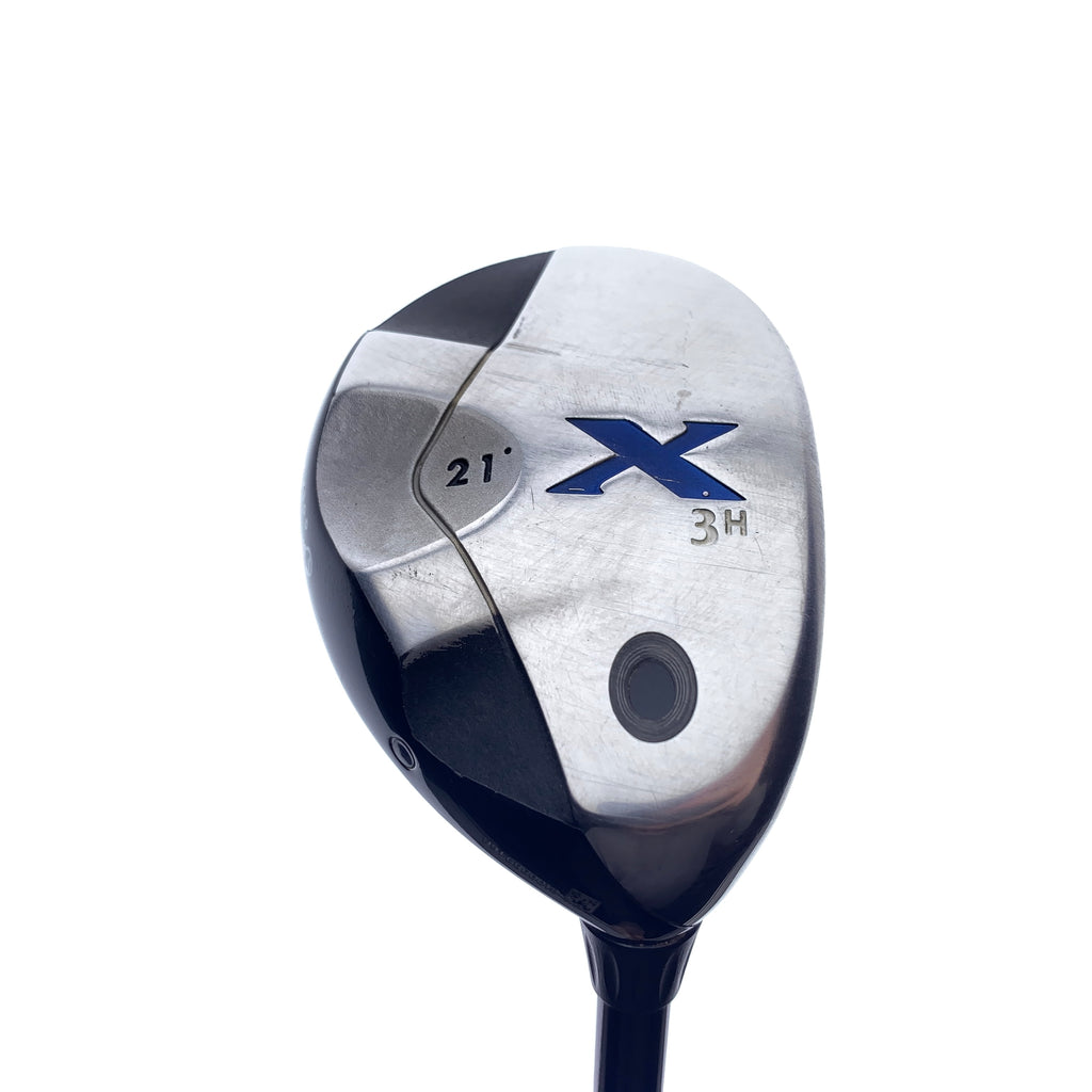 Used Callaway X Series Blue 3 Hybrid / 21.0 Degrees / Regular Flex