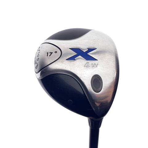 Used Callaway X Series Blue 4 Fairway Wood / 17.0 Degrees / Stiff Flex