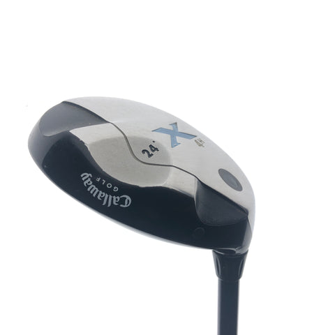 Used Callaway X Series Blue 4 Hybrid / 24 Degrees / Ladies Flex