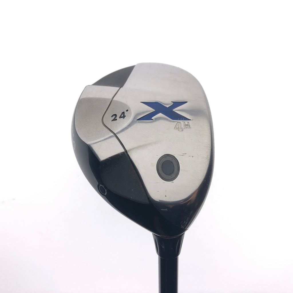 Used Callaway X Series Blue 4 Hybrid / 24 Degrees / Lite Flex