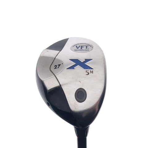 Used Callaway X Series Blue 5 Hybrid / 27 Degrees / Regular Flex