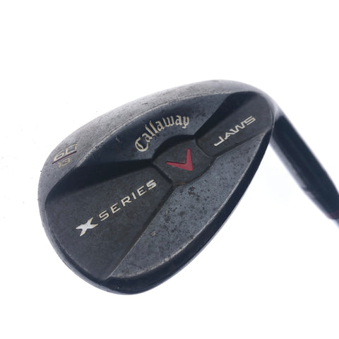 Used Callaway X Series Jaws Black Lob Wedge / 60.0 Degrees / Wedge Flex