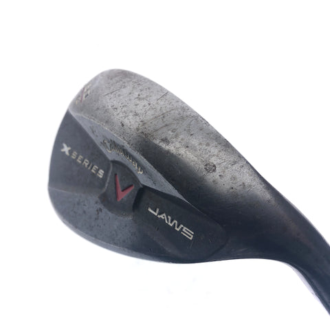 Used Callaway X Series Jaws Black Lob Wedge / 60.0 Degrees / Wedge Flex