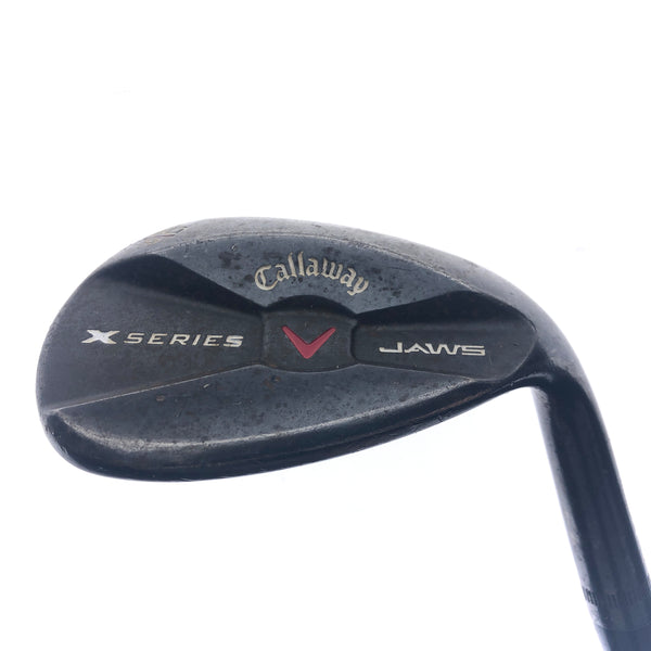 Used Callaway X Series Jaws Black Lob Wedge / 60.0 Degrees / Wedge Flex