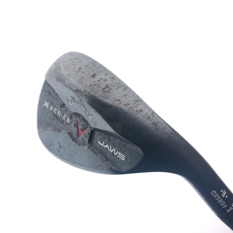Used Callaway X Series Jaws Black Sand Wedge / 56.0 Degrees / Stiff Flex