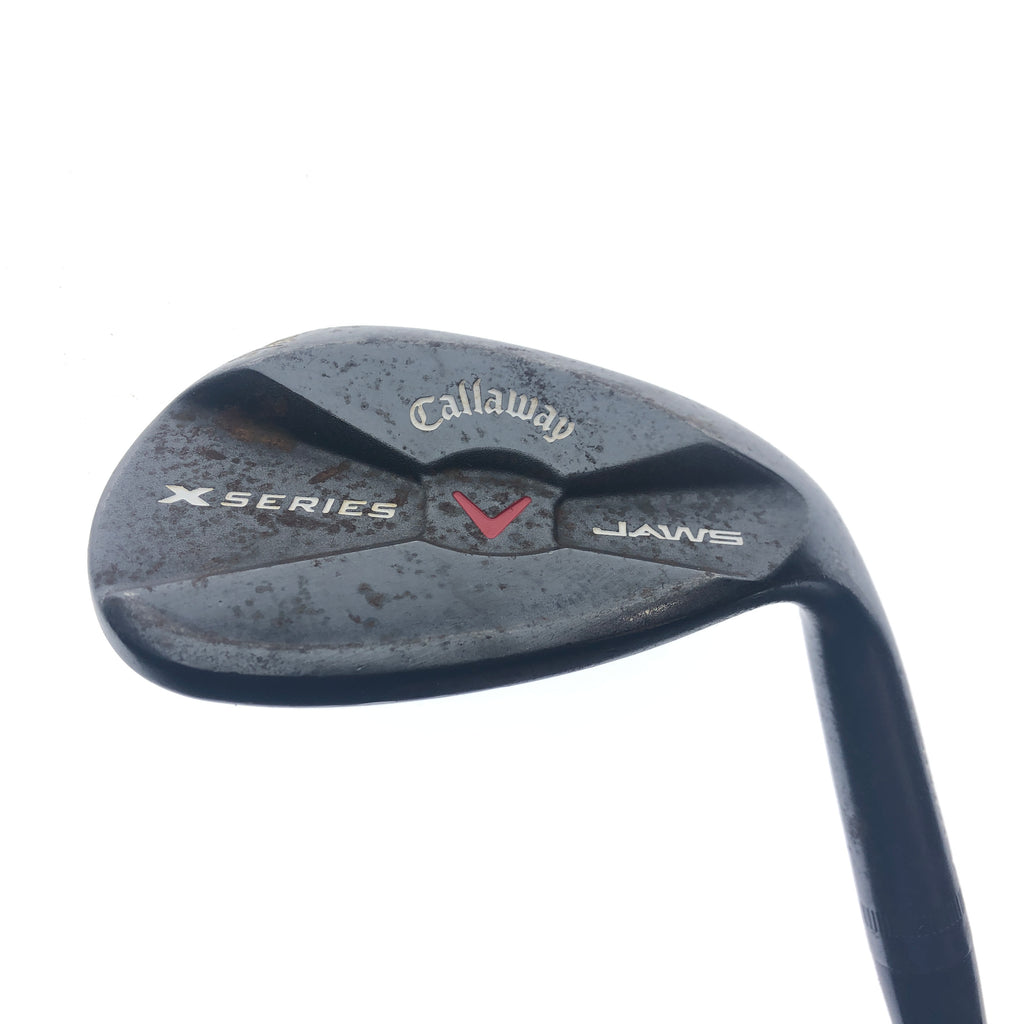 Used Callaway X Series Jaws Black Sand Wedge / 56.0 Degrees / Stiff Flex