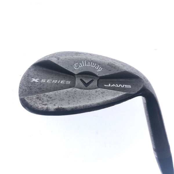 Used Callaway X Series Jaws CC Slate Lob Wedge / 60.0 Degrees / Stiff Flex