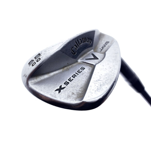 Used Callaway X Series Jaws Chrome Lob Wedge / 58.0 Degrees / Wedge Flex